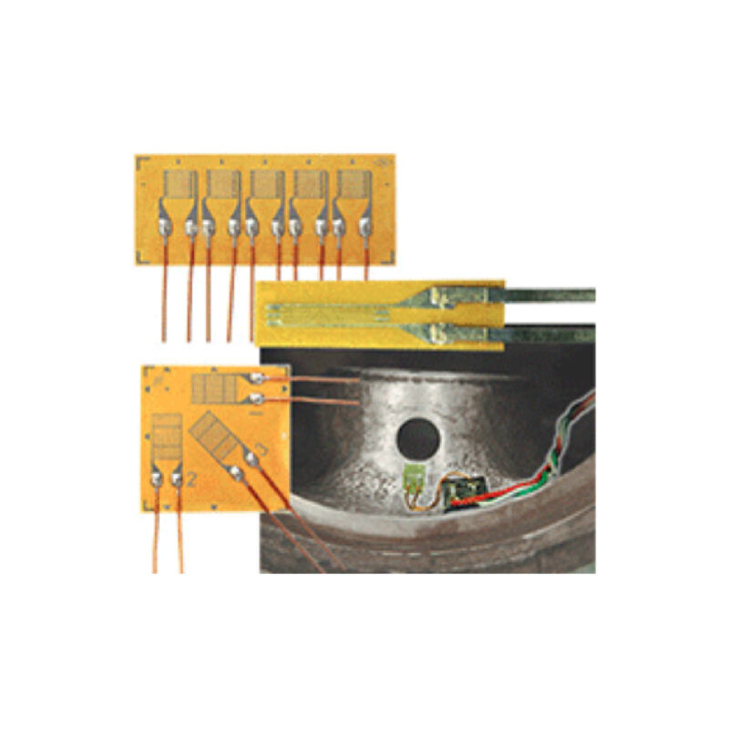 Galga extensiométrica de la serie QF para uso a alta temperatura