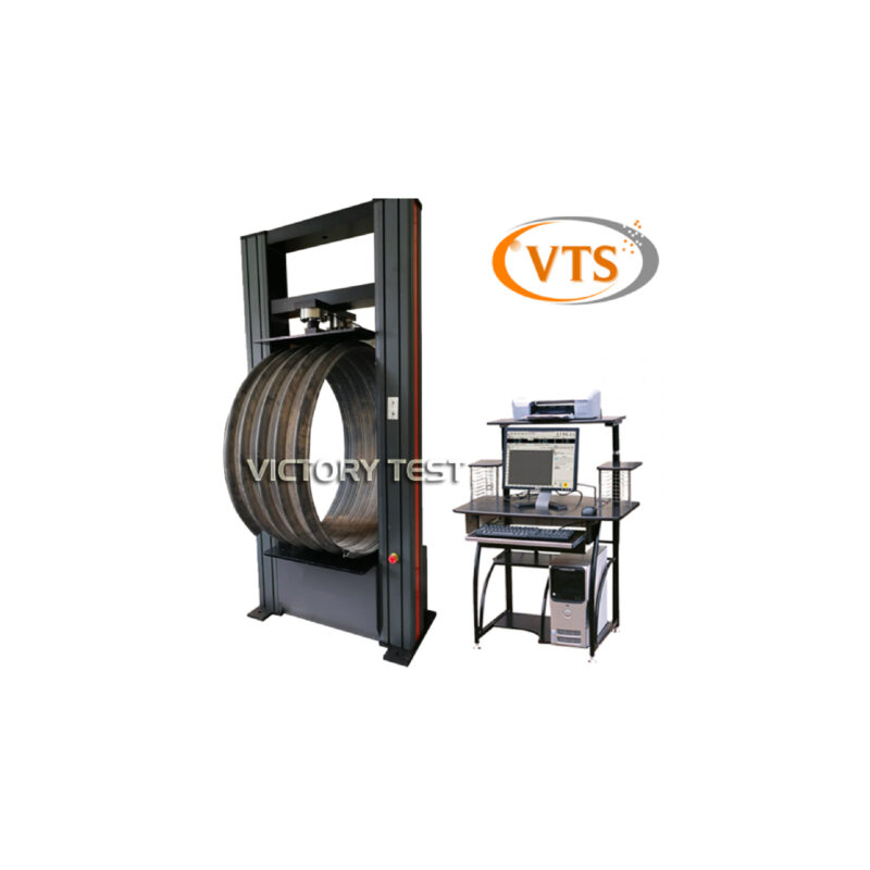 Máquina de prueba de rigidez de anillos de tuberías de plástico de 20 kN, 50 kN y 100 kN | VTS (WDS-50S)