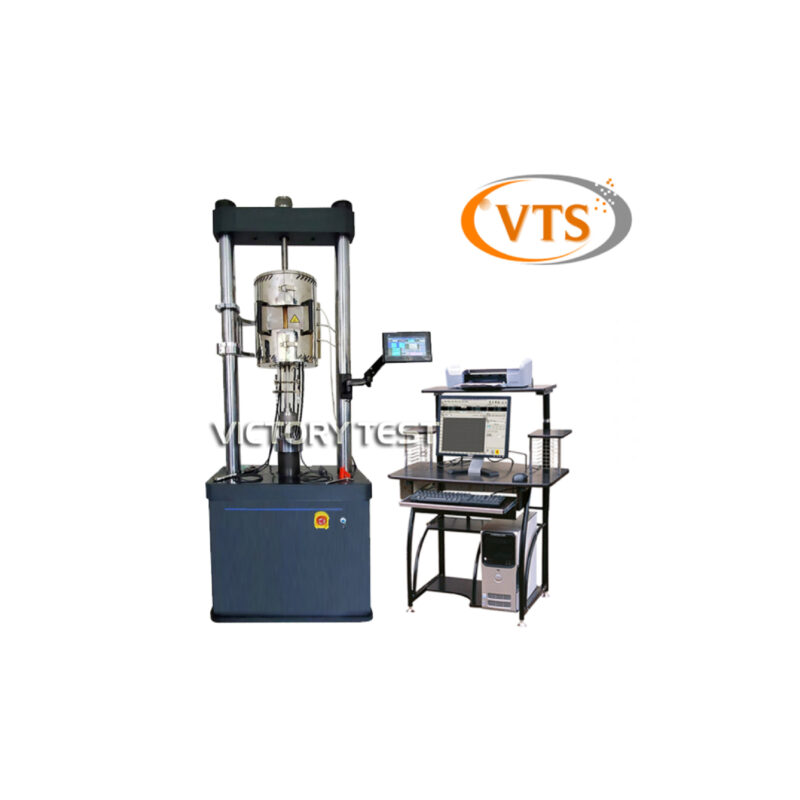 Máquina de prueba de tensión de fluencia y rotura a alta temperatura | VTS (WDS-50T)